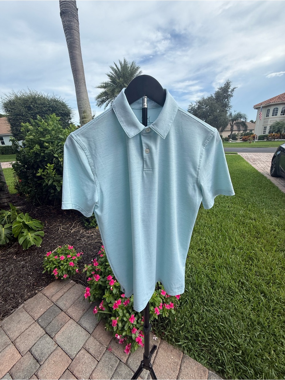 Southern Tide Light Blue Boys Polo